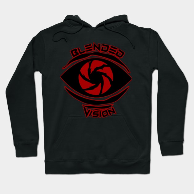 Blended Vision Logo Hoodie by Horror School Customs